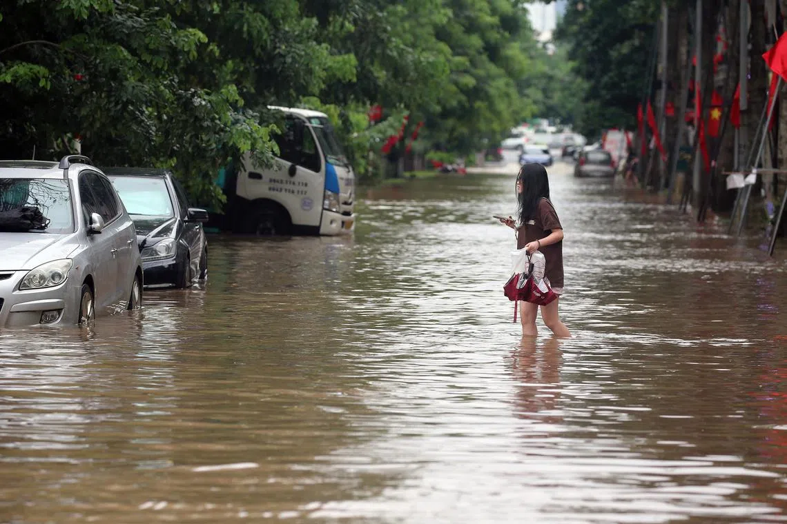 Typhoon Kajiki made landfall in Vietnam earlier this week.