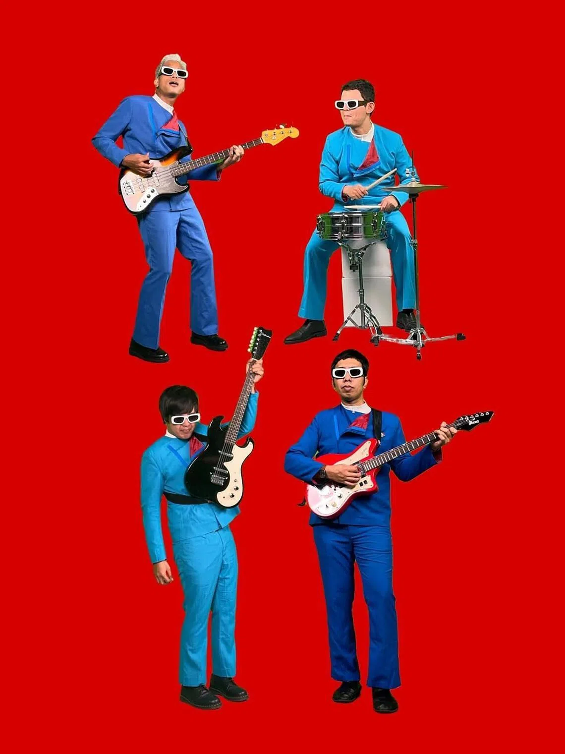 Singapore band The Pinholes.