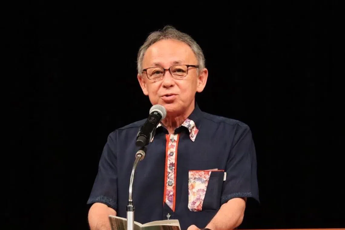 Okinawa Governor Denny Tamaki said Tokyo was refusing to engage in constructive dialogue with the prefecture.