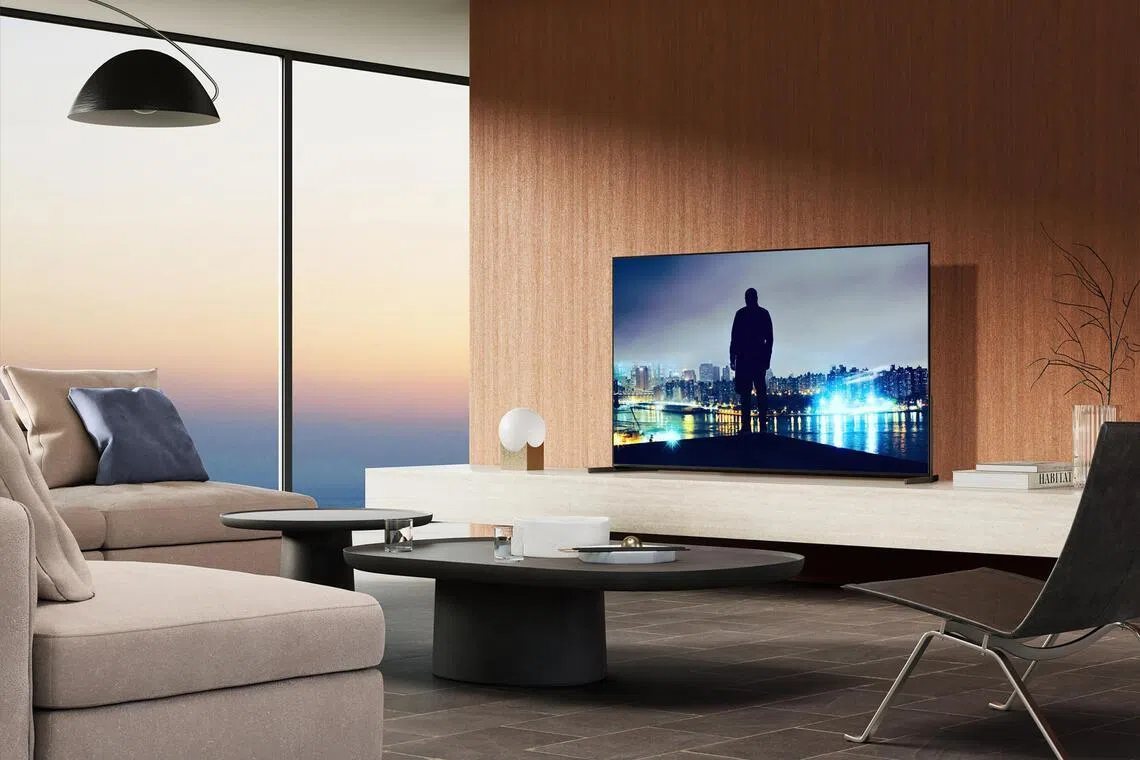 The Sony Bravia 8 II is a QD-OLED television.