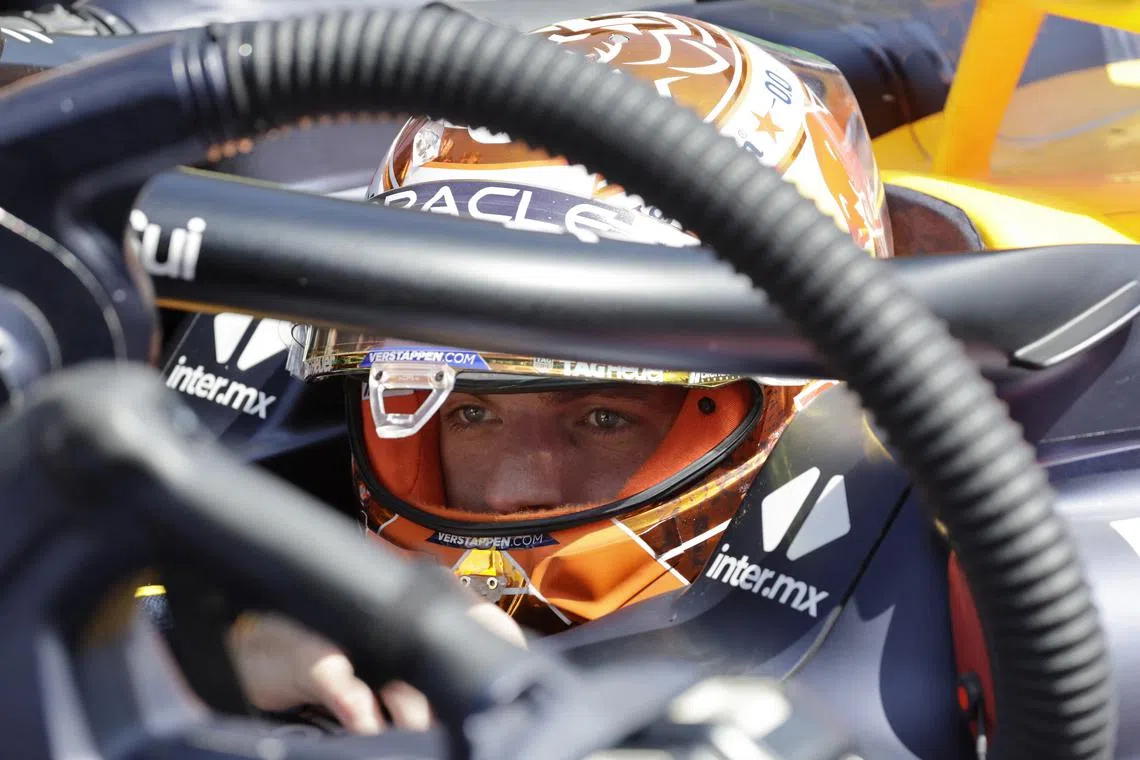 Formula One F1 - Belgian Grand Prix - Circuit de Spa-Francorchamps, Stavelot, Belgium - July 28, 2024 Red Bull's Max Verstappen before the race REUTERS/Leonhard Foeger/ File Photo