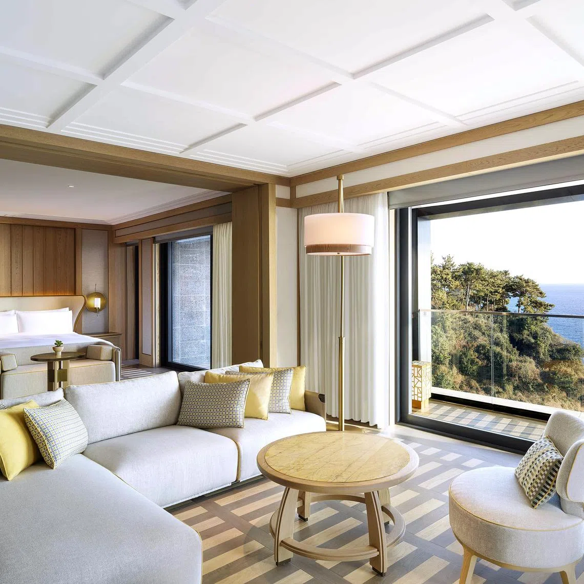 The Panorama Suite at JW Marriott Jeju Resort and Spa.
