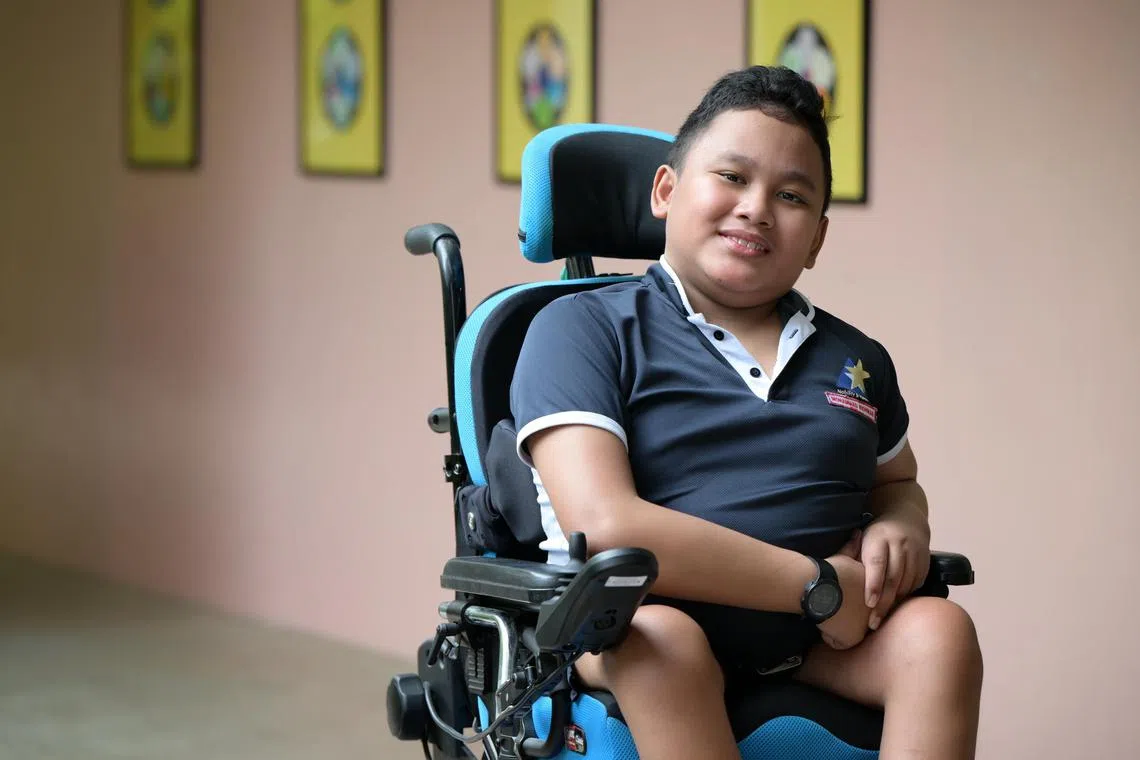 “I never felt like giving up,” said Ridhwan, who is now 12.