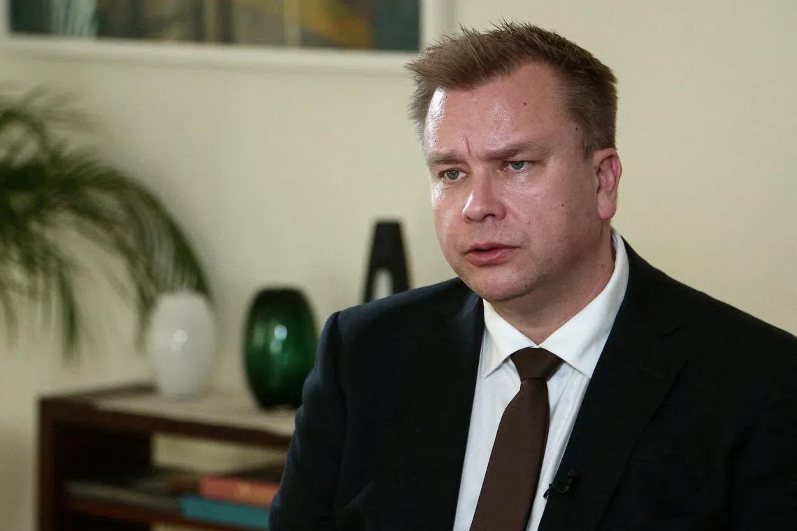 Defence minister Antti Kaikkonen, 48, became Finland’s first male minister to take parental leave when he took two weeks off in 2020 after the birth of his eldest son. He's taking two months off now to look after his six-month-old baby son. 