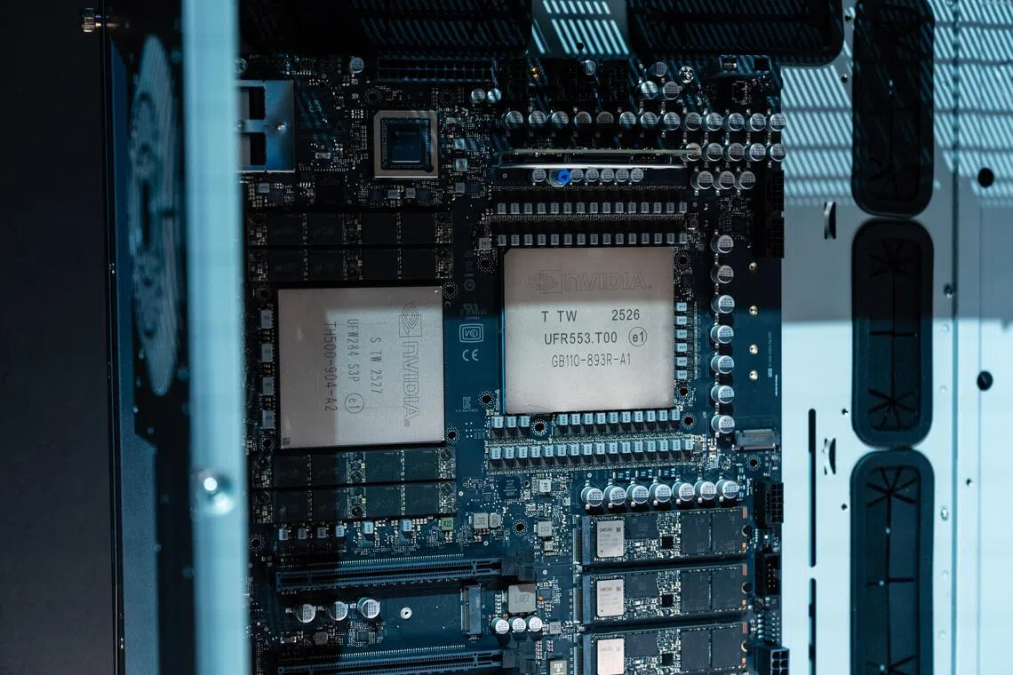 Nvidia’s strong quarter briefly soothed Wall Street worries about A.I. spending..