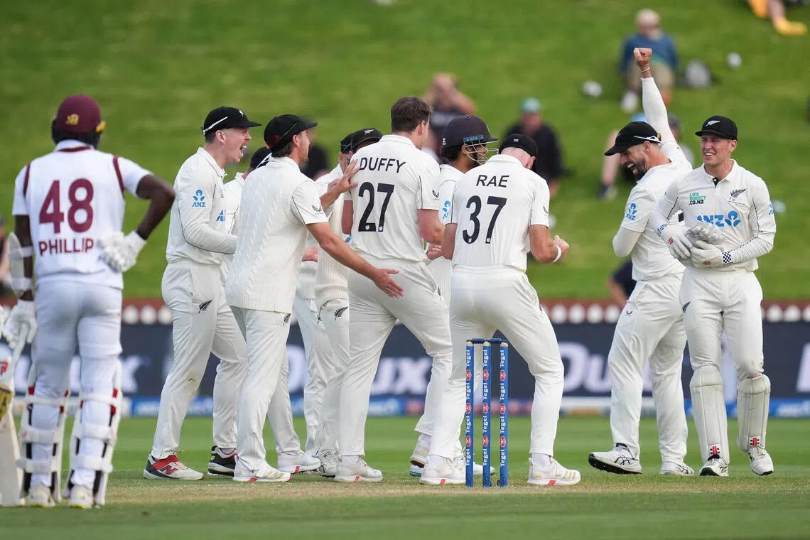 New Zealand nose ahead of West Indies in 2nd cricket Test despite Blair Tickner unavailability