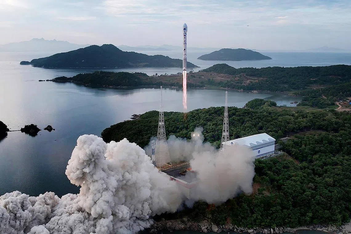North Korea attempted to launch a spy satellite on May 31 but it crashed into the sea.
