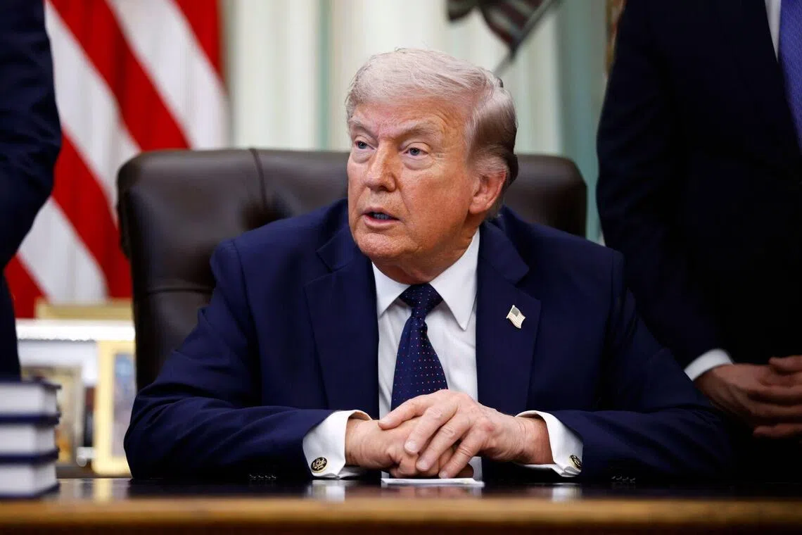 US President Donald Trump's comments come ahead of a visit by Britain’s head of state, King Charles, next week.