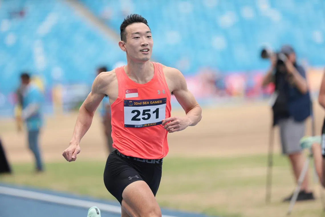 National hurdler Ang Chen Xiang is aiming to do the country proud again at the Asian Games.
