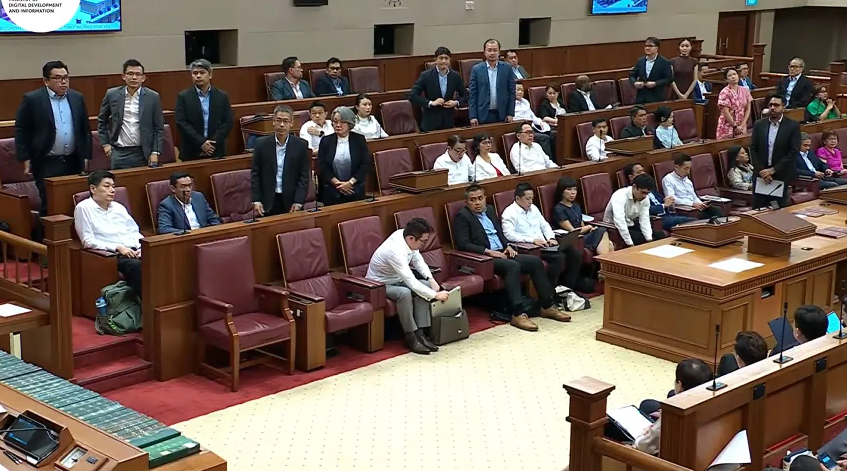All 12 Workers’ Party MPs voted against the motion.