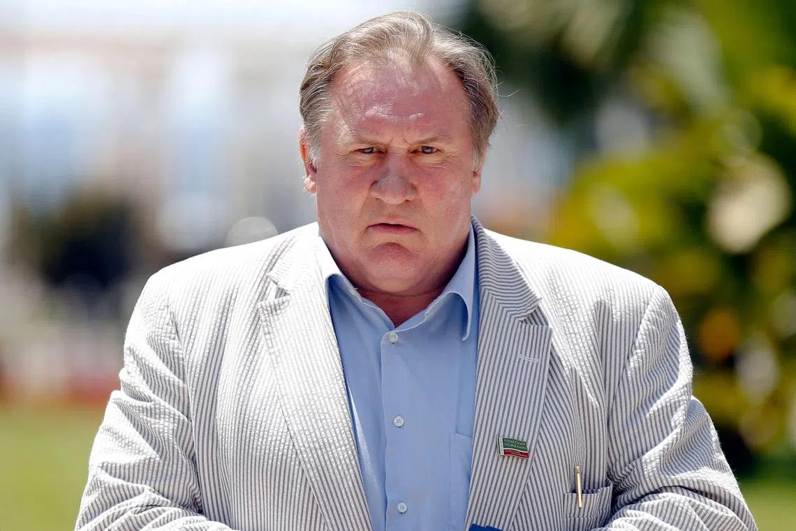 Actor Gerard Depardieu has long made headlines for antics such as socialising with the leaders of Russia and Belarus.