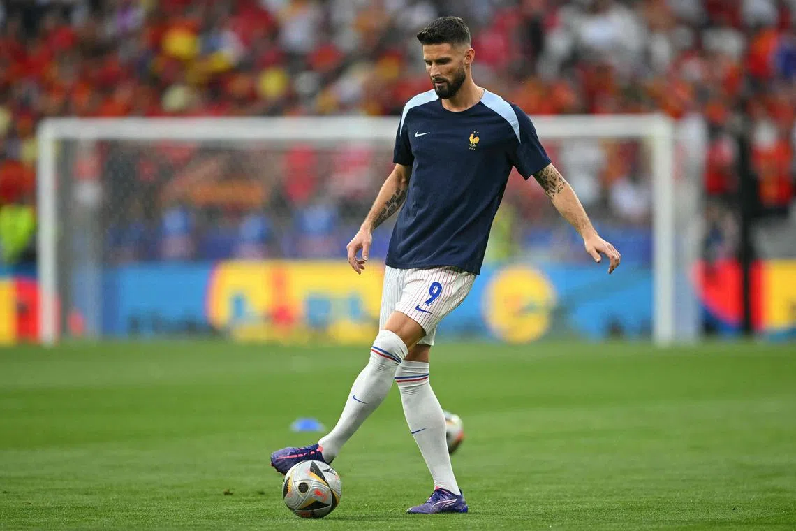 France’s all-time leading goalscorer Olivier Giroud confirmed his international retirement on July 15