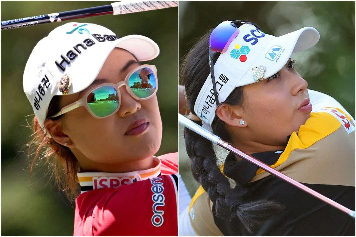 World No. 3 Minjee Lee (left) and No. 4 Atthaya Thitikul were among the latest names in the line-up.