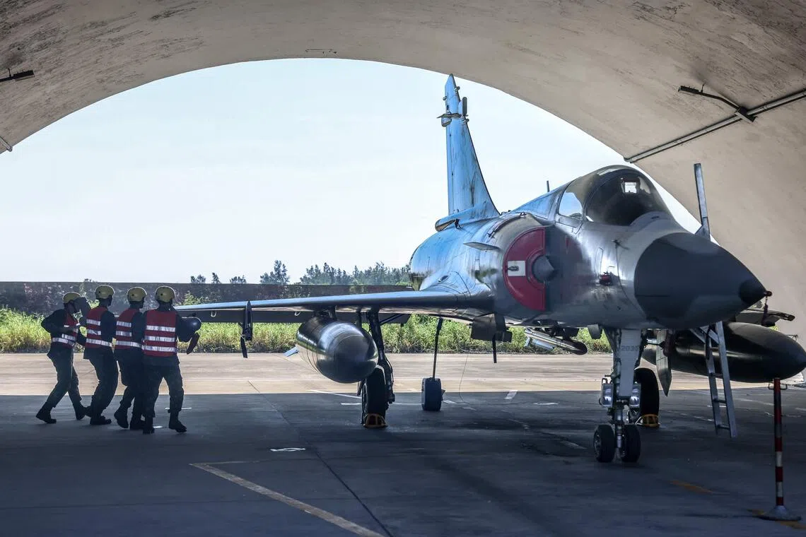 Taiwan scrambles French-made jets in rapid turnaround drills during annual war games
