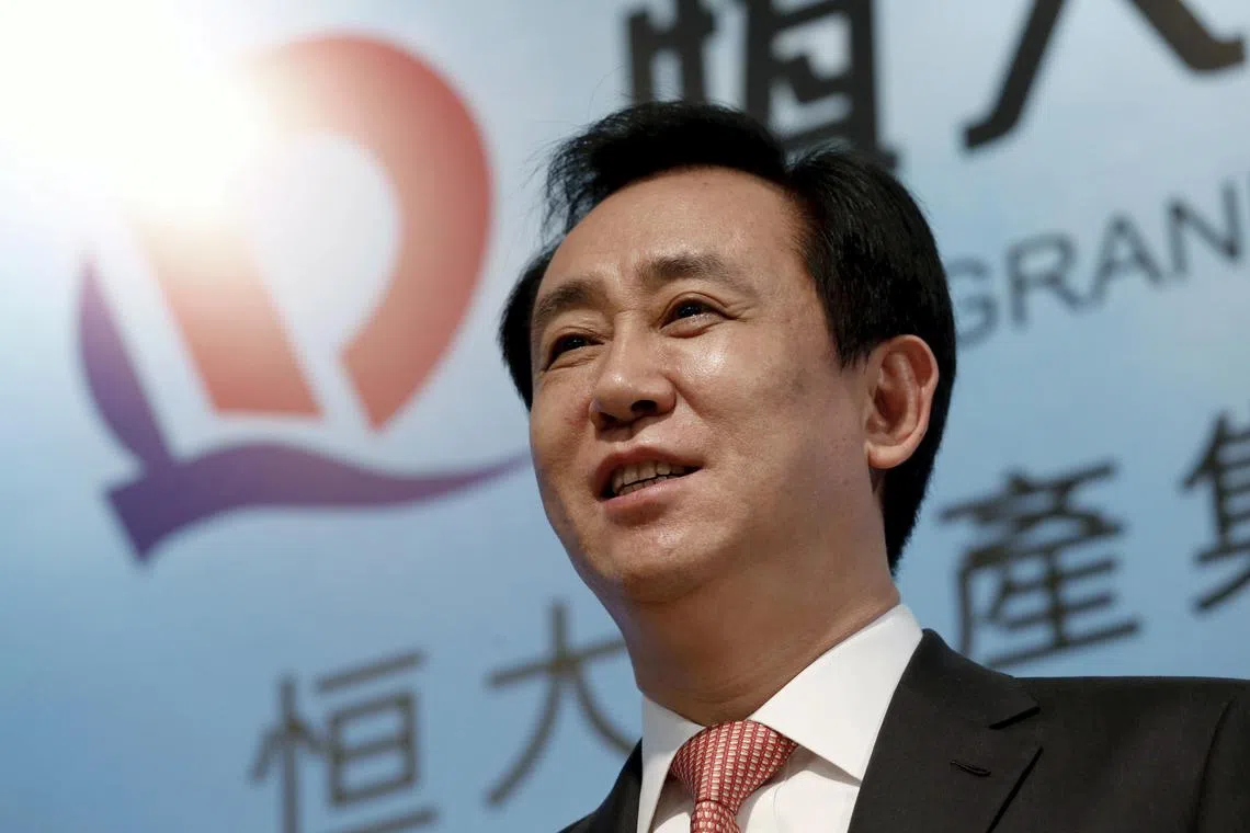 Mr Hui Ka Yan is among China’s five richest property tycoons who have lost about US$65 billion combined in the past two years. 