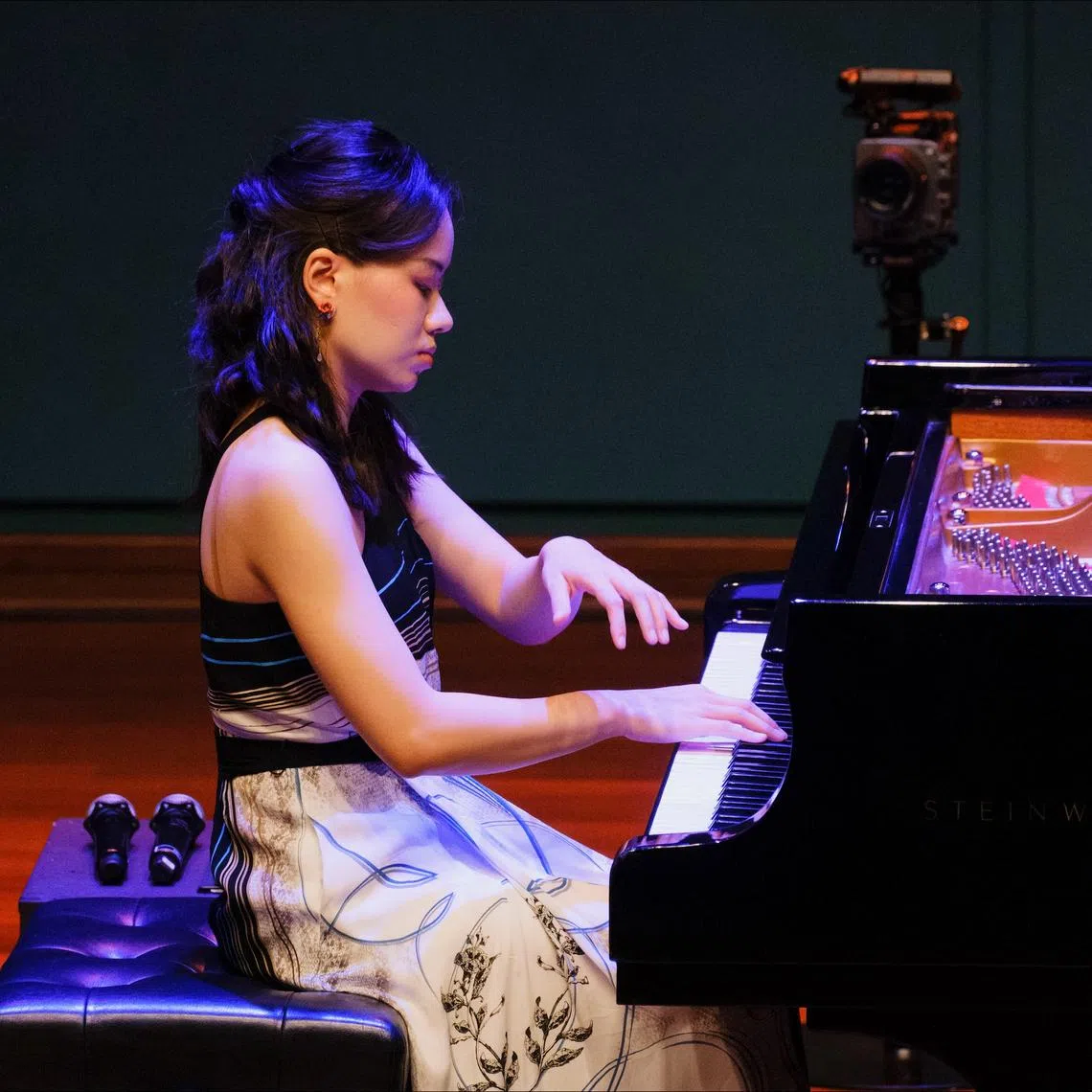 Pianist See Ning Hui played a recital at the Esplanade on Feb 22. 