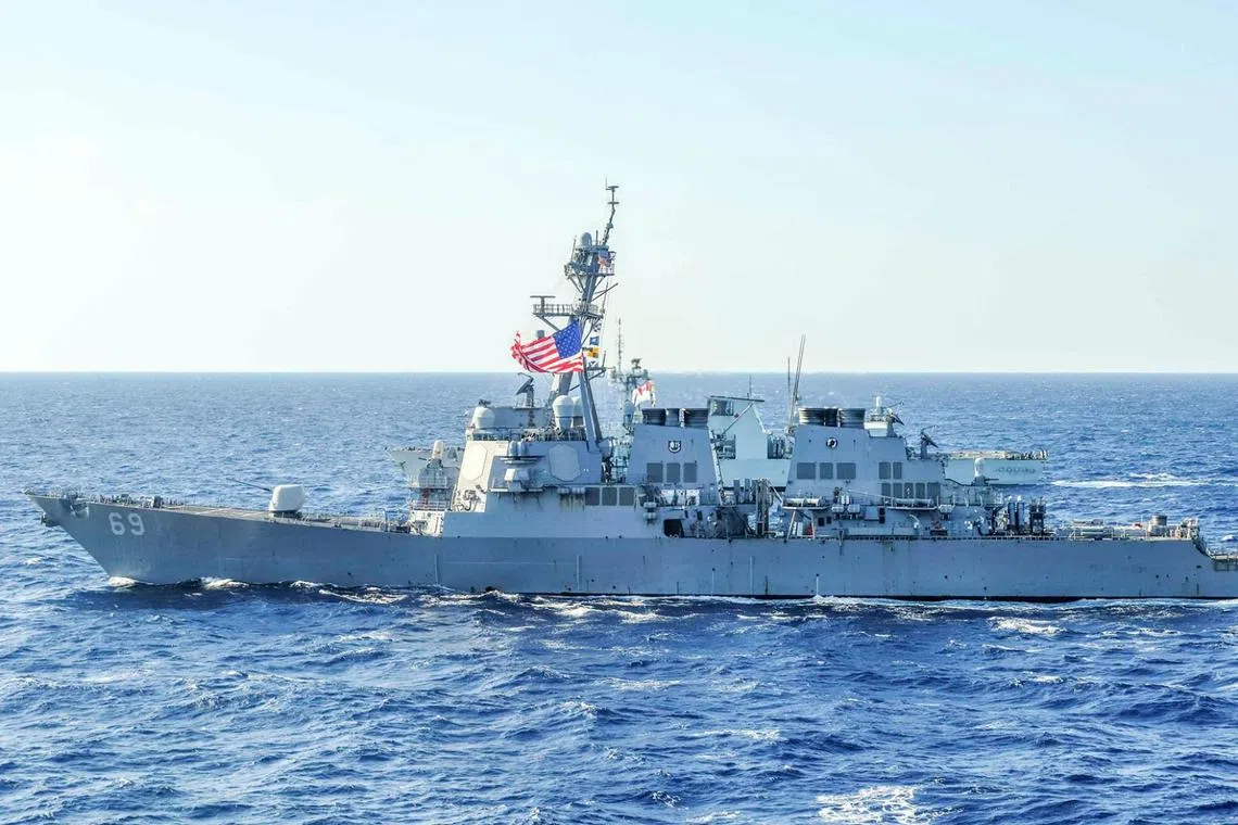 China accused the USS Milius of illegally intruding into its territorial waters.