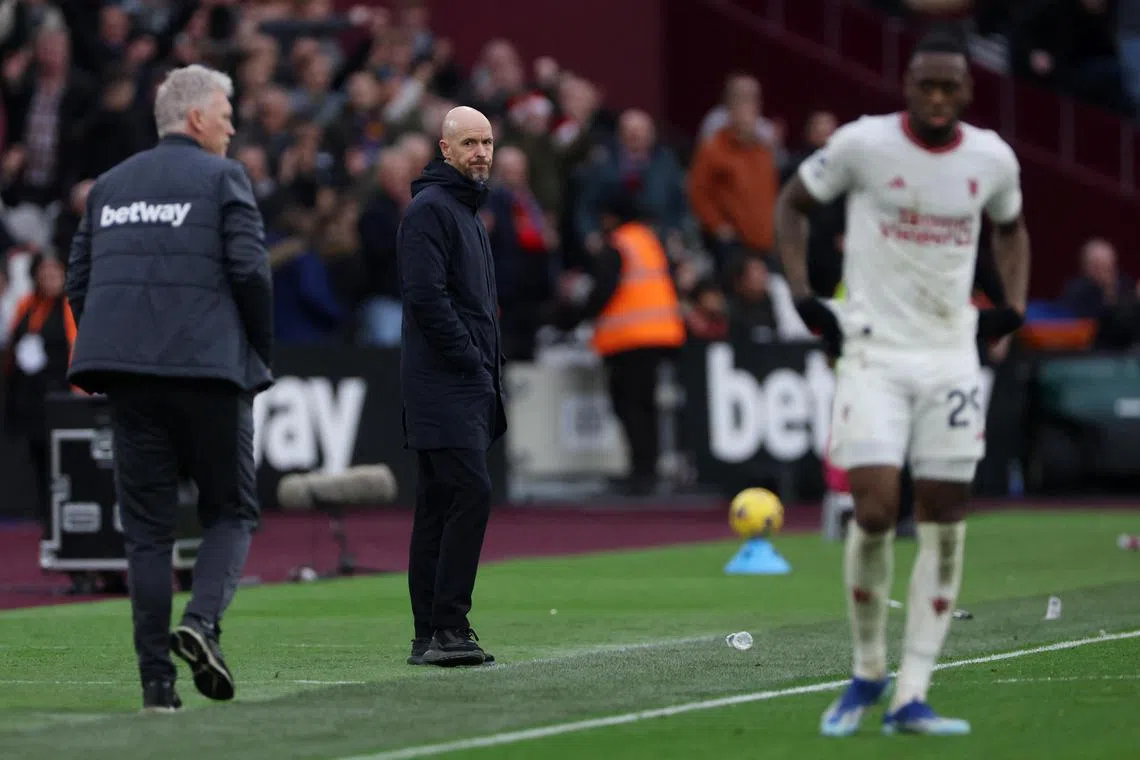 Manchester United face a winter of discontent that could cost manager Erik Ten Hag his job.