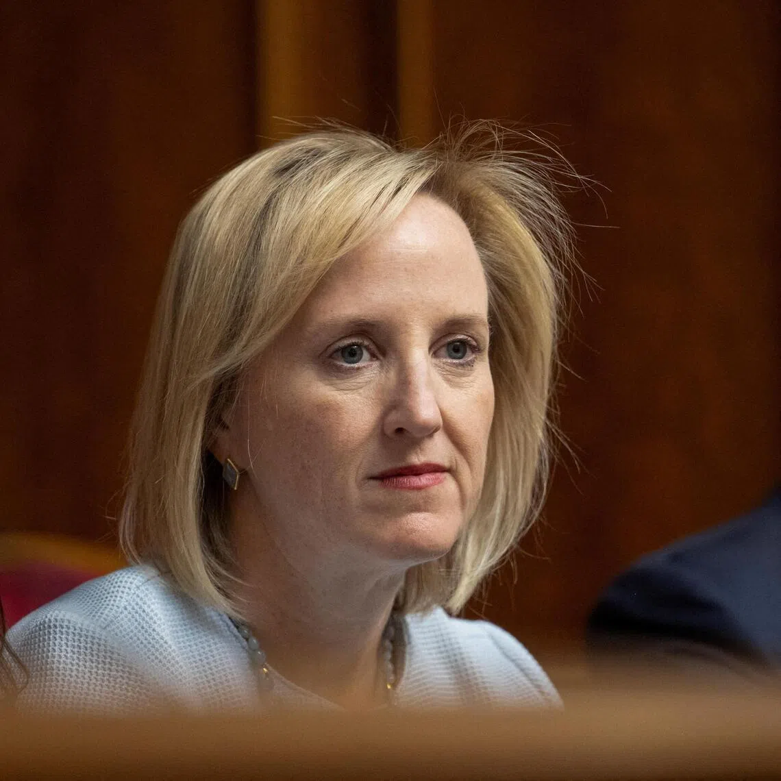 The State Department said it was “false” to say Ms Julie Davis was leaving over differences with US President Donald Trump.