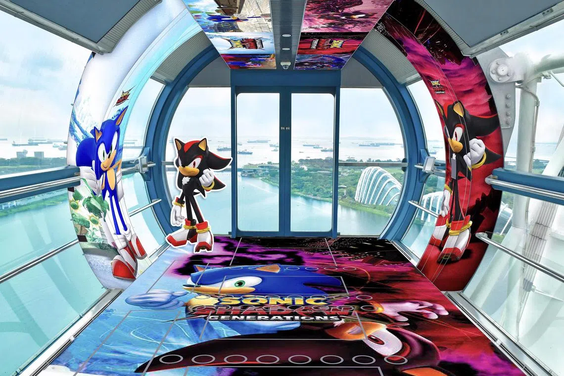 flyer22 - Singapore Flyer will be presenting a Sonic The Hedgehog-themed experience in collaboration with video game maker Sega and film distributor United International Pictures Singapore to coincide with the premiere of the film Sonic The Hedgehog 3 on Dec 26.


PHOTO: SINGAPORE FLYER