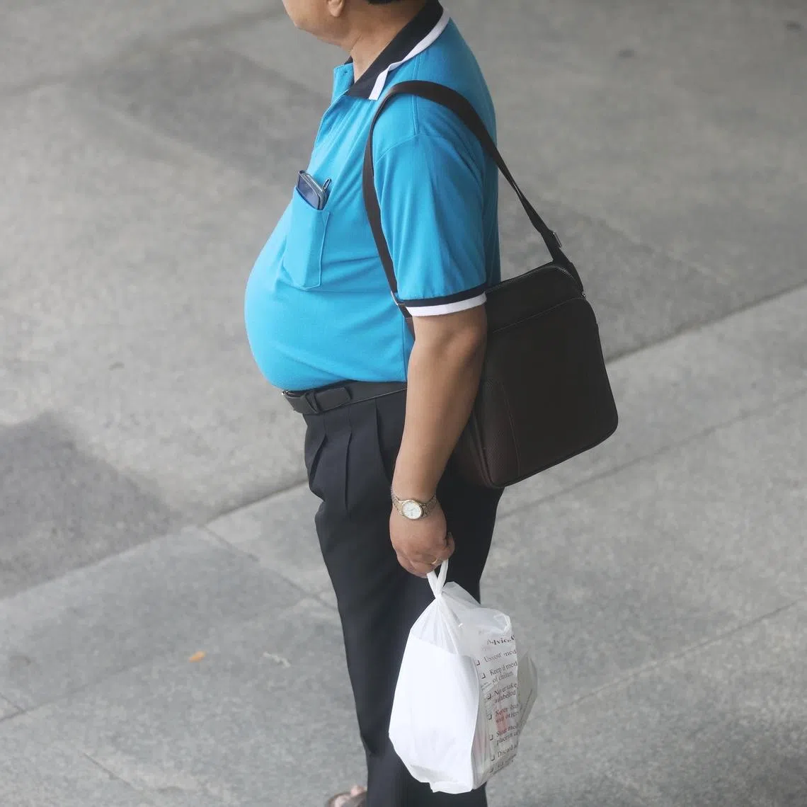 The study found that people carrying more visceral fat tended to show signs of faster biological ageing, regardless of how much they weighed overall.