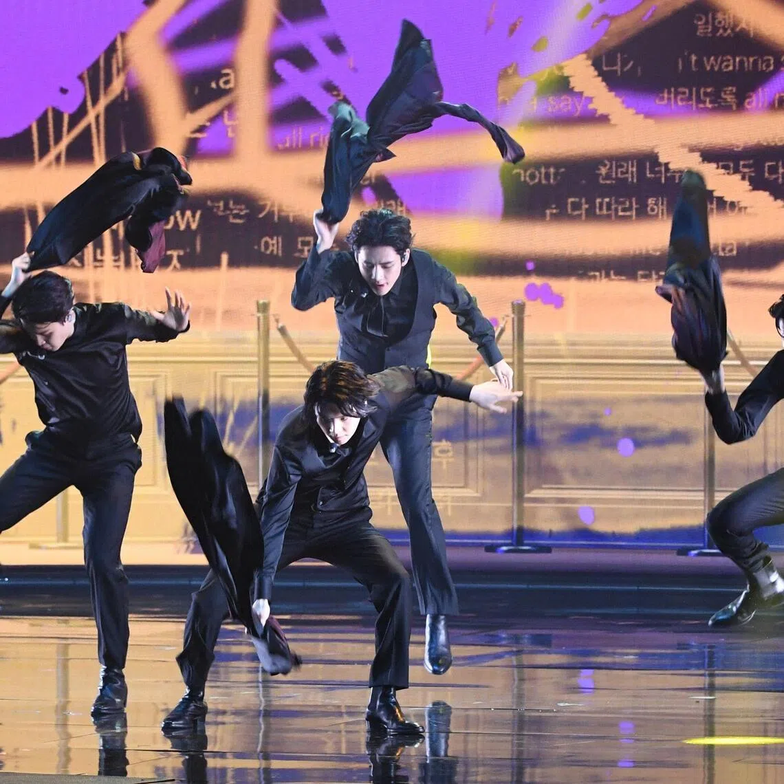 BTS, seen here performing at the Grammys in 2022, will transform Seoul into a massive, immersive cultural venue this spring to mark the release of their fifth album Arirang. 