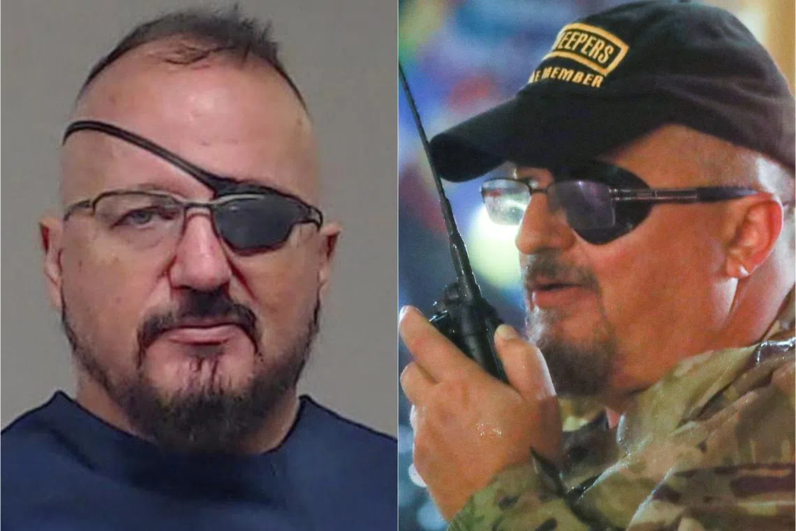 Stewart Rhodes is the founder of the far-right Oath Keepers militia.