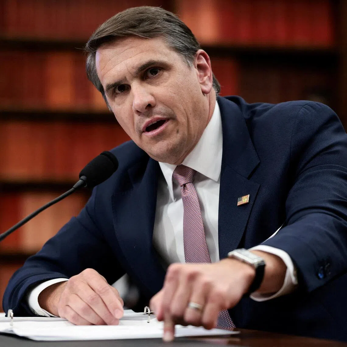 Todd Blanche, a former personal lawyer to Trump, has been leading the Justice Department since the president dismissed Attorney-General Pam Bondi in early April. 
