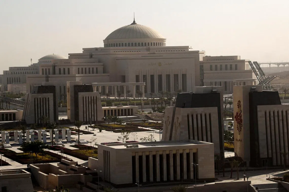 FILE PHOTO: A general view of the new Egyptian Parliament building at the New Administrative Capital (NAC) in the east of Cairo, Egypt, January 9, 2024. REUTERS/Amr Abdallah Dalsh/File Photo