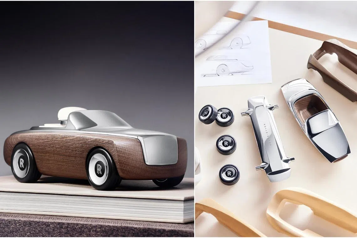 Desktop Roller: The Rolls-Royce Cameo is a miniature sculpture inspired by the marque’s heritage.