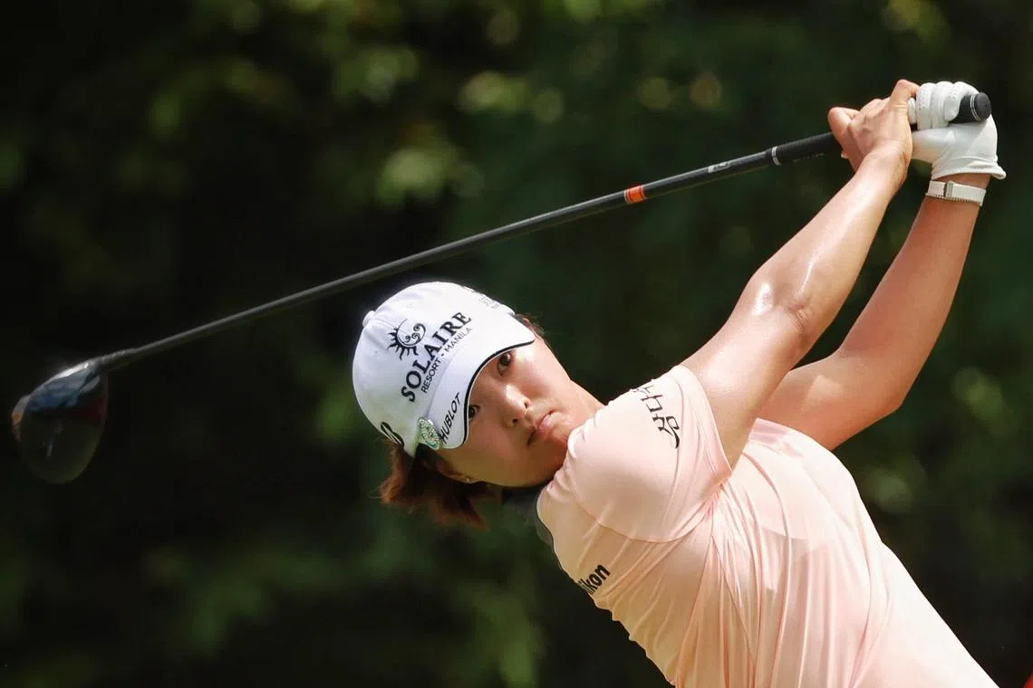 Ko Jin-young of South Korea, who is competing in the HSBC Women's World Championship, is a self-confessed perfectionist. 