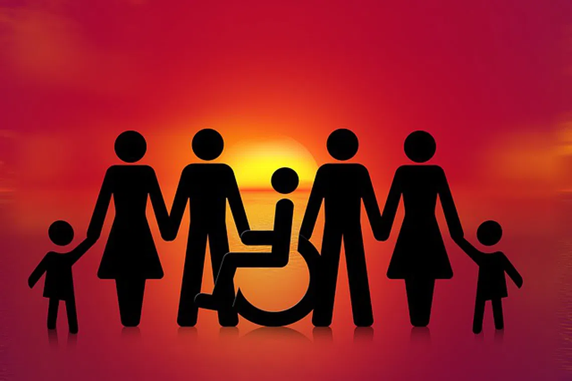 People with special needs should not be looked at as outsiders because they are a normal part of our world.