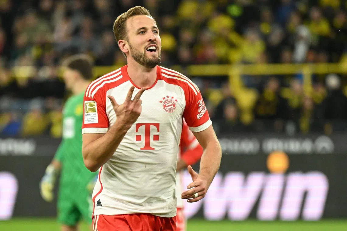 Following his hat-trick against Borussia Dortmund, Bayern Munich striker Harry Kane has now scored 17 goals in his first 14 Bayern games in all competitions, while also chalking up seven assists in that time.  