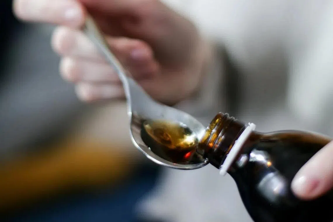 Indonesian police found that a local trader supplied industrial-grade chemicals to distributors of local drug-makers.