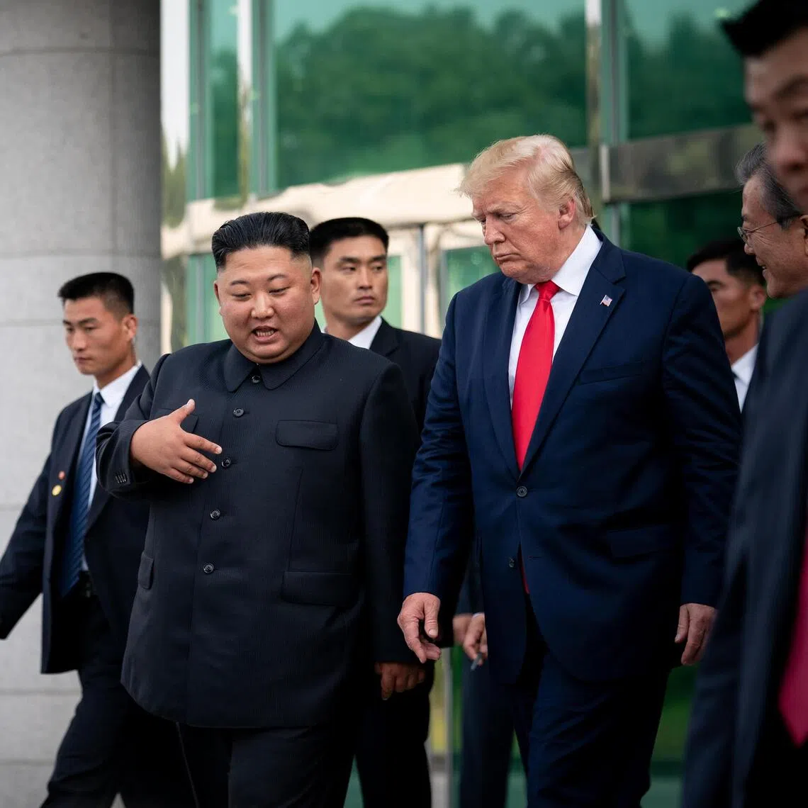 US President Donald Trump has repeatedly said that he would like to see North Korean leader Kim Jong Un again, boasting of their "great relationship".