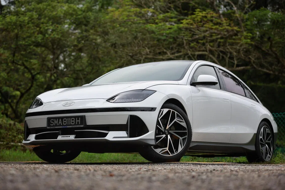 Production of the Hyundai Ioniq 6, now on sale, began in Singapore in late June 2024. 