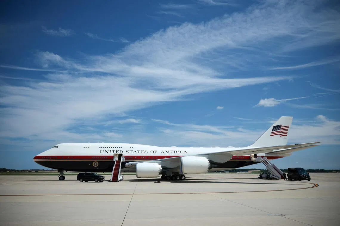Qatar gave the luxury Boeing 747 jet to the US in 2025, after US President Donald Trump complained about the ageing current presidential planes.