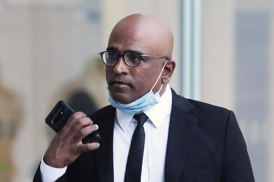 Suspended lawyer Ravi Madasamy allegedly slapped the woman at about 12pm at Sri Mariamman Temple on Sept 15.
