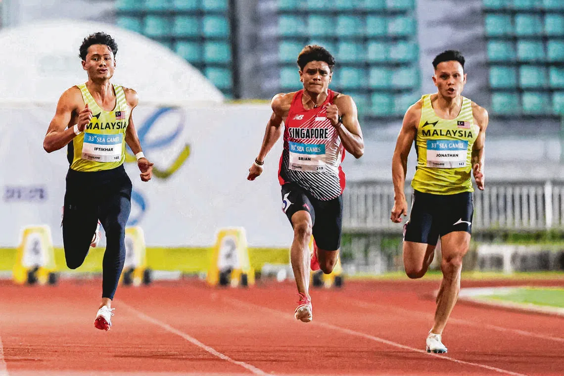 SEA Games 2025: Sprinter Marc Louis breaks national 200m record in heats