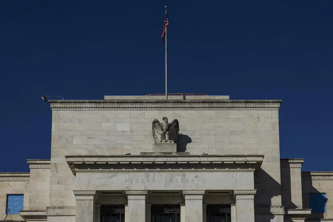 FILE — The Federal Reserve building in Washington, Nov 3, 2024. Federal Reserve officials cut interest rates as expected last month. But minutes from their December 2024 meeting suggest that the decision was a close call — and that there is no guarantee policymakers will lower rates again anytime soon. (Anna Rose Layden/The New York Times)