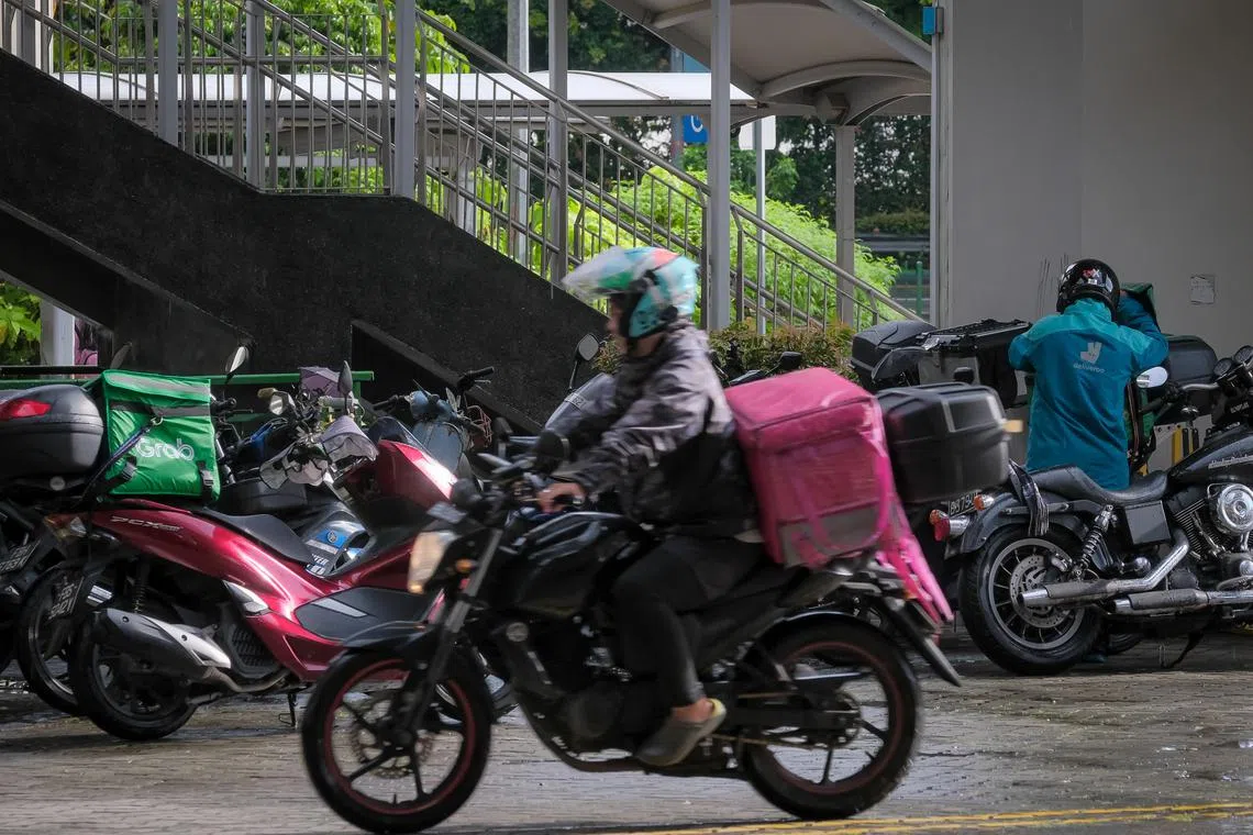 Under the Platform Workers Act, higher Central Provident Fund contribution rates will be compulsory for younger platform workers born from Jan 1, 1995, and optional for older workers.