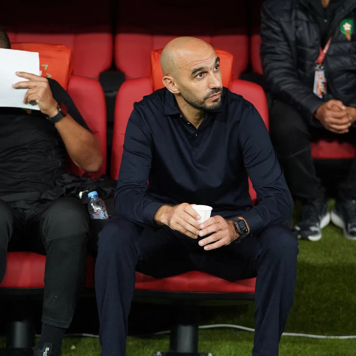Soccer Football - CAF Africa Cup of Nations - Morocco 2025 - Group A - Zambia v Morocco - Prince Moulay Abdellah Stadium, Rabat, Morocco - December 29, 2025 Morocco coach Walid Regragui before the match REUTERS/Stringer
