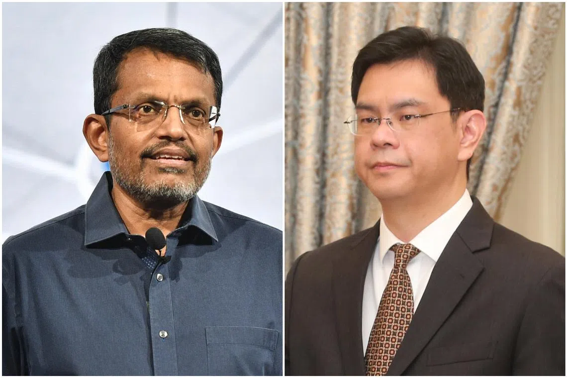 Mr Ravi Menon (left), who has been at the helm of MAS since 2011 , is tipped to be succeeded by Mr Chia Der Jiun, one of his former deputies.