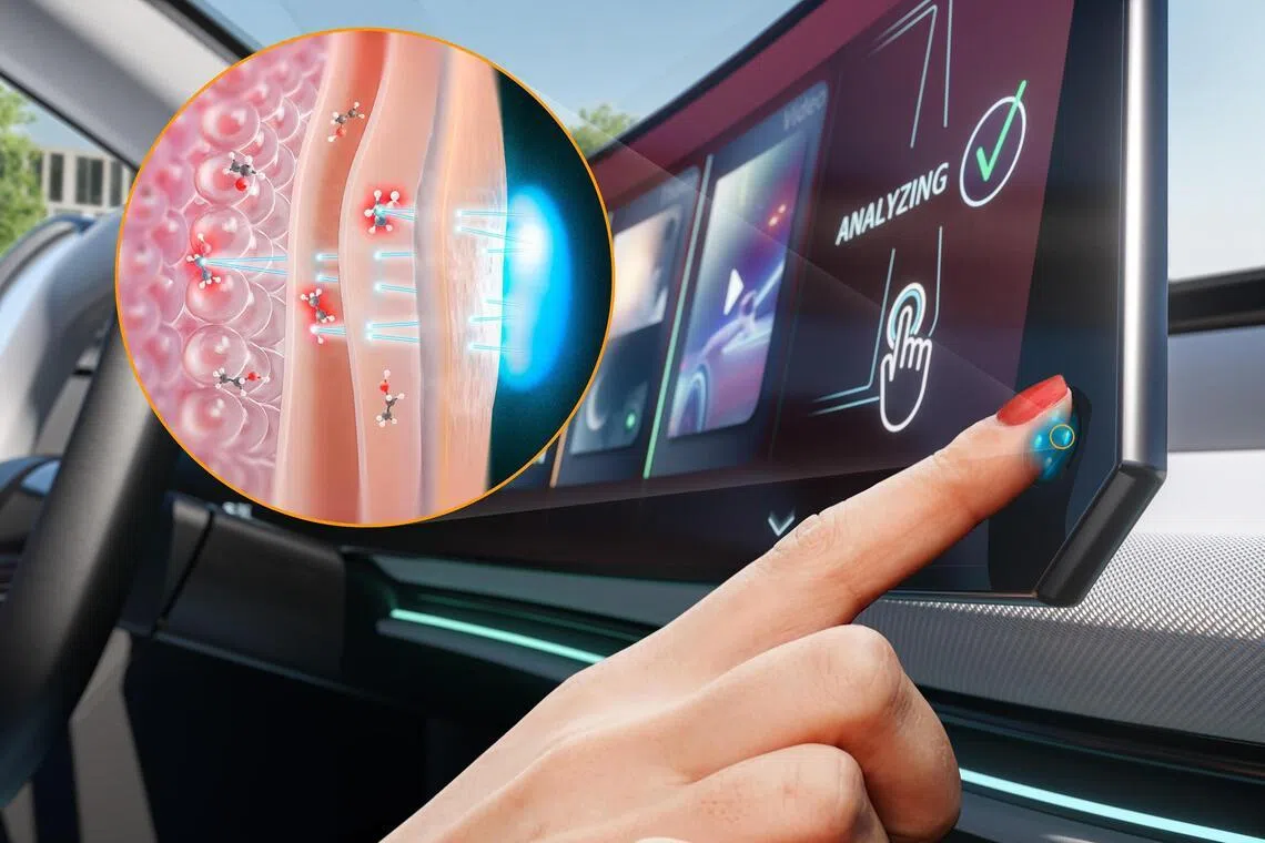 Aumovio and trinamiX integrate blood alcohol measurement into the vehicle cockpit.