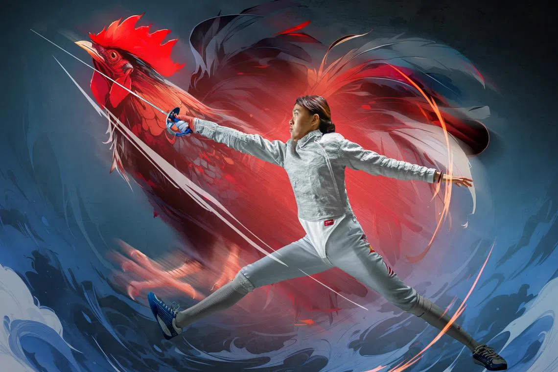 Fencer Juliet Heng will be representing Singapore at the Asian Games in Hangzhou.