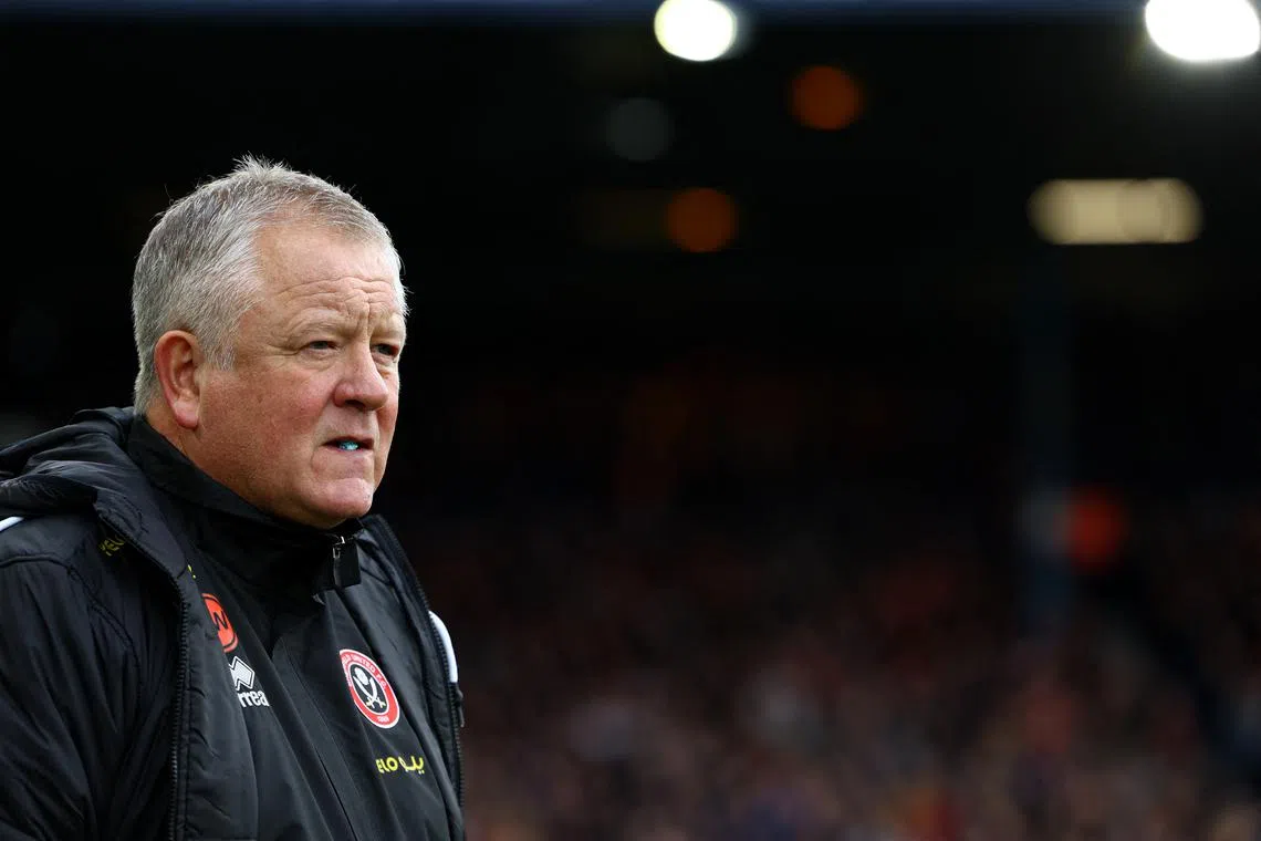 Soccer Football - Premier League - Luton Town v Sheffield United - Kenilworth Road, Luton, Britain - February 10, 2024 Sheffield United manager Chris Wilder before the match Action Images via Reuters/Paul Childs/File photo