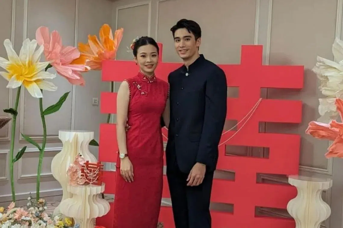Joel Choo tied the knot with his girlfriend of 10 years