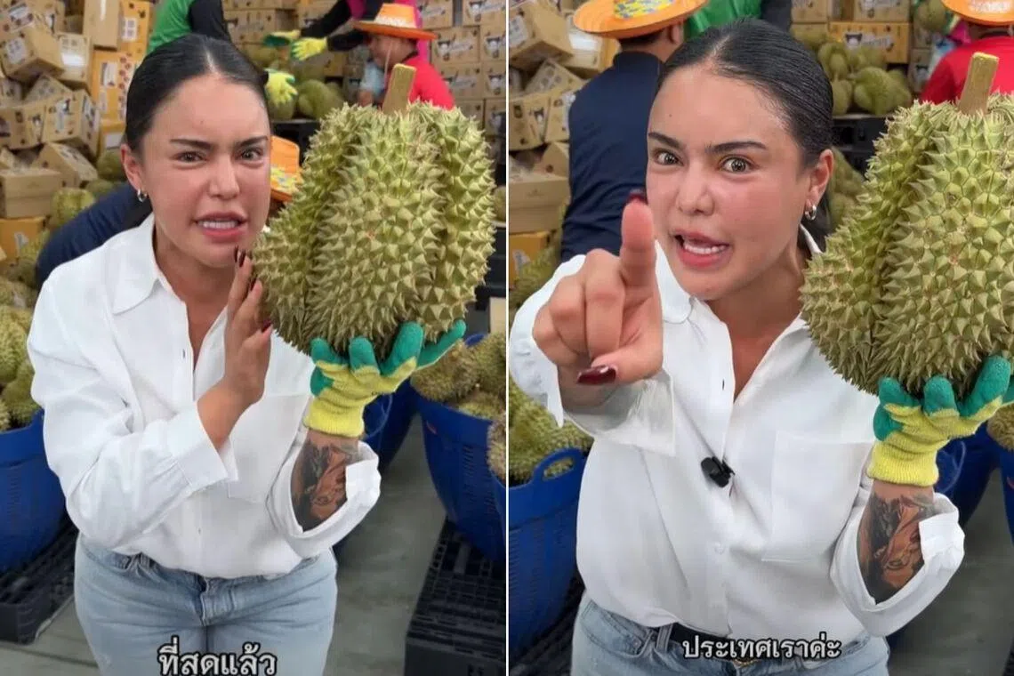 Durian gets influencer backing as Thailand faces glut
