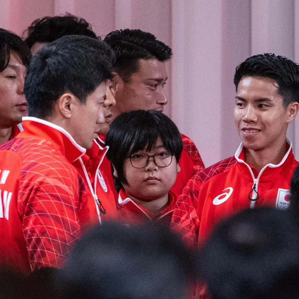Yuki Kurihara (centre), 11, will compete in e-Sports event Puyo Puyo Champions for the 2026 Asian Games.