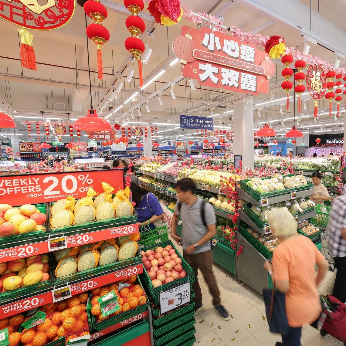 The FairPrice vouchers aim to help Singaporeans stretch their dollar during the festive season.